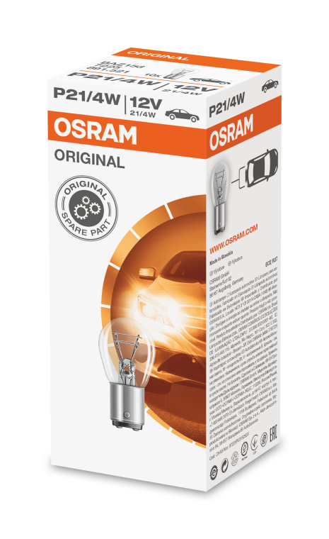 ORIGINAL - METAL BASE P21/4W | OSRAM Automotive